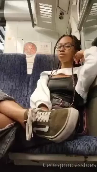 We me t on the train i sit opposite you your going home after a long 