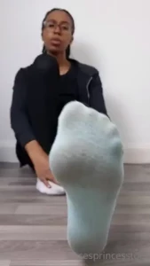 Home from work my socks are really stinky and your gonna smell them