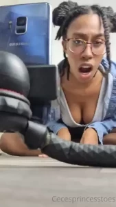 Pov your my tiny slave and you re hiding watching me film content when