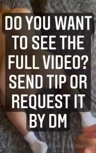Do you want to see the full video send tip or request it by dm