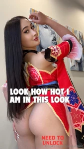 The asian suit fits me like it was tailored to my curves look at my