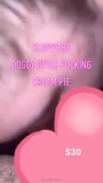 Sloppy bj breed my cunt 