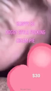 Sloppy bj breed my cunt