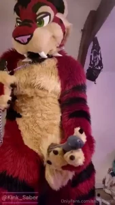2nd in the jerk off series - watch your collared service saber stroke