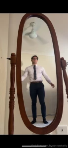 I heard business wear and flexing content is really popular around