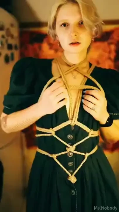 I d love to be tied up by you 