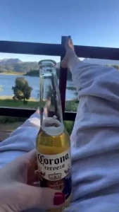 Beer time after a long drive you wanna have beer with me bariloche