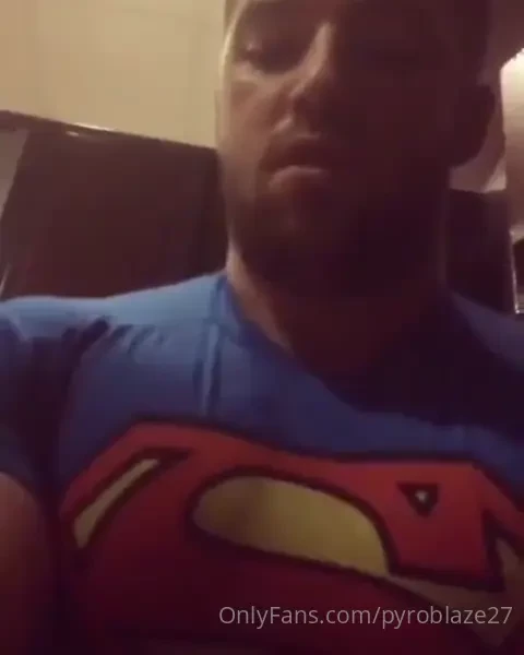 Superman pec dance 