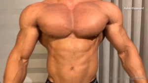 pyroblaze27 - Airon pec dance checkout more of him at www thebestflex com part 7 