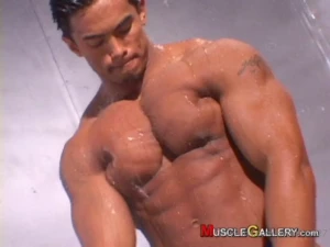 Sexy stan mcquay pec popping part 4