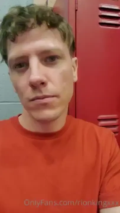 Locker room oh no haha 