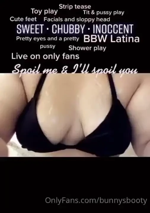 Follow subscribe spoil cute chubby latina with pretty eyes and a 