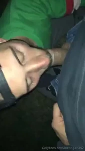 He touched her on the train and i got off to give him what he was