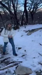 I was doing trekking and i found a fan of my vip page so i had to be