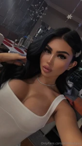 Feeling classy in a white dress