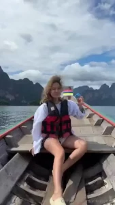 The continuation of my trip it was beautiful a boat ride on this huge