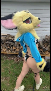 Couple of the jinx cosplay photos i have 2 christmas set photos coming part 1