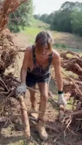 Working my way through the big roots as seen on social media