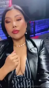 What you think of when you see black leather love a longer black