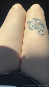 It s nice out so i wanted to feel the sun on my legs