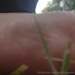 Pov you tried to catch a glimpse of me walking around my backyard but