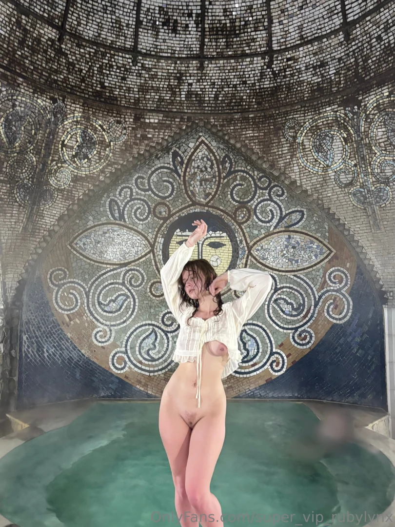 One inhalation - steam envelops the body one look - and you can no 