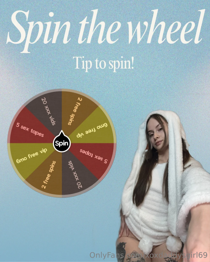 Win big spin now 1 spin - 10 2 spins - 18 3 spins - 25 