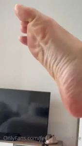 Would you lick each wrinkle on my sole
