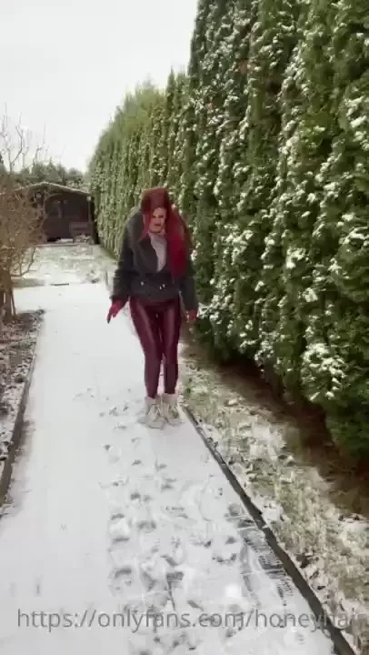 Crunch crunch crunch the sounds of winter 