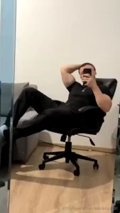 Get on your knees and gag in my cock