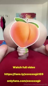 Thats sooo hot from behind - dildo masturbation prepare your cock and