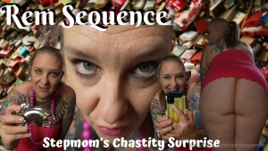 Stepmoms chastity surprise 7 21 happy birthday your stepmom has got a