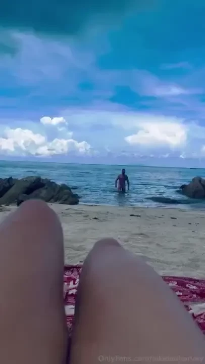 We are having too much fun at this private nude beach getting rid of 