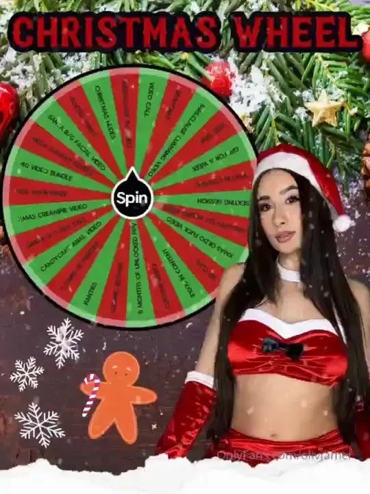 Christmas wheel spin ho-ho-ho celebrate the holiday season and test 