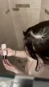 She s freshening up morganlive onlyfans com morganlive