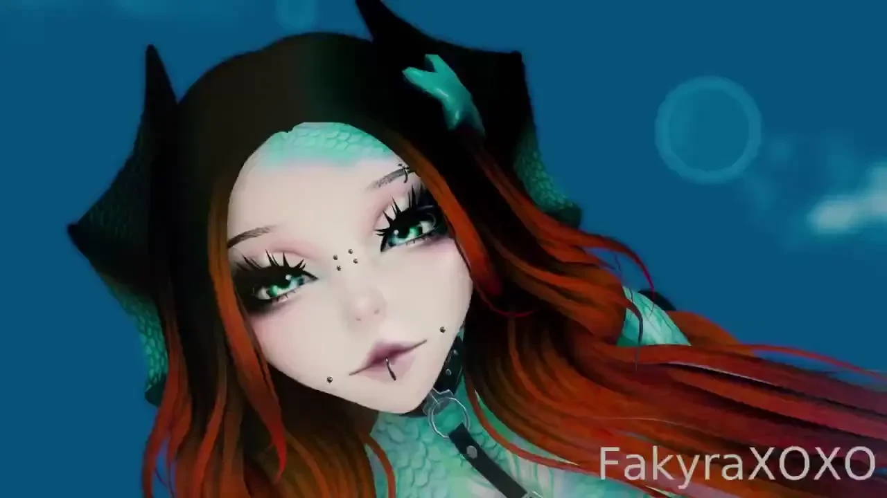 Relaxing siren girl asmr video 3 lots of ear licks and kisses with 