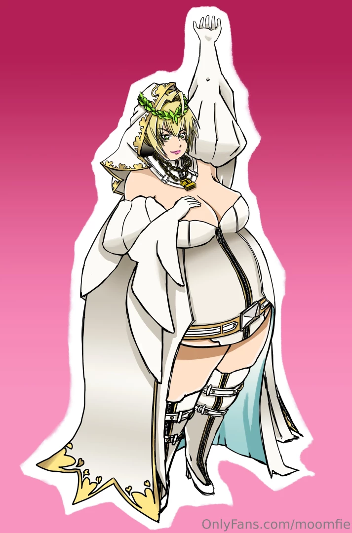 This week s big girl art is the second winner of the fgo poll it s a 