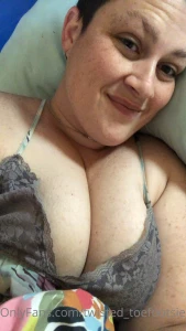 Playing with my boobies part 1