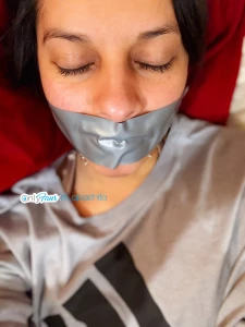 Silvertape pvctape tape gagged part 1