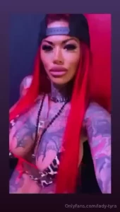 Get your cock out and cum on my giant silicone fake tits