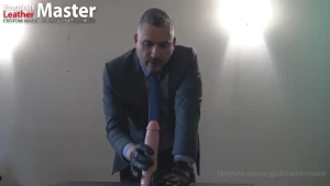 A suited leather gloved pov hanjob can you imagine if i was milking