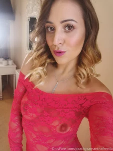 Nipples on show perfectly red is just my colour part 1