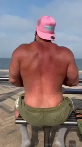 Soaking it in before the gym i didn t think i was this dark giving the