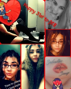 3 13 baby 31 and still badd feel free to tip me on my birthday