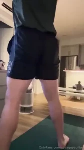 Squat day just need you below and behind me to squat my ass onto want