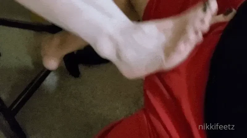 Having fun going smoosh 