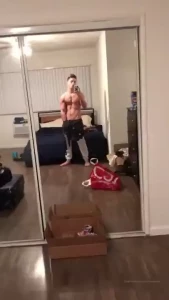 Blessing the new apartment with a massive load