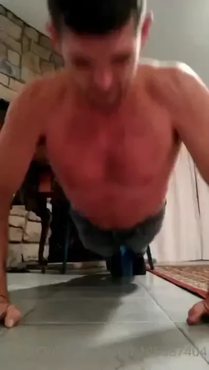 Some push ups 