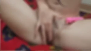 Masturbating myself with my pink bullet vibrating inside my pussy