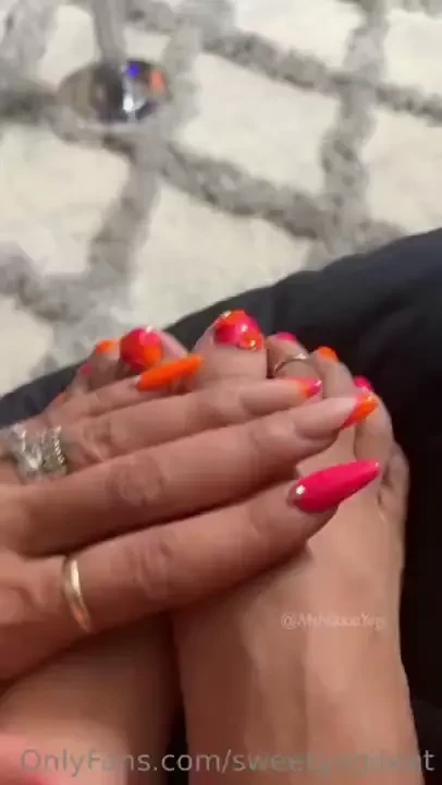 I m not sure how i feel about this month s nail set its cute i m just 